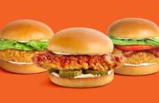 Crispy QSR Chicken Sandwiches