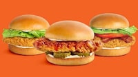 Crispy QSR Chicken Sandwiches Image 1