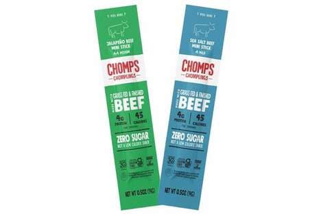 Mini Flavored Meat Sticks
