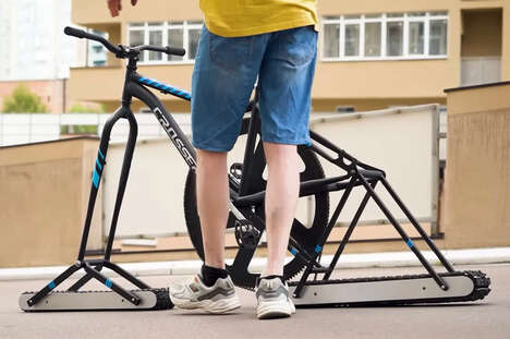 Tread-Wheel Geometric Bicycles