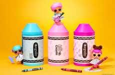 Collectible Coloring Dolls