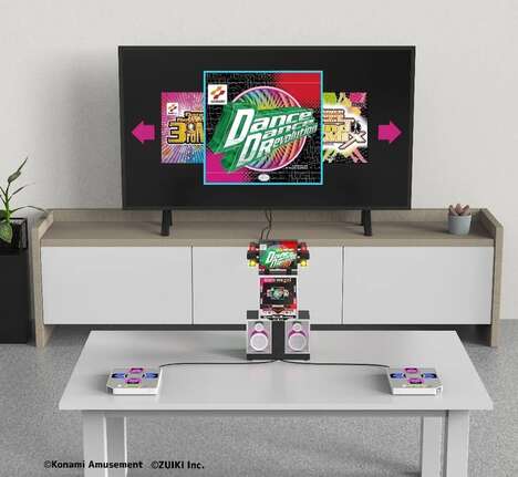 Miniature Dance Game Cabinets