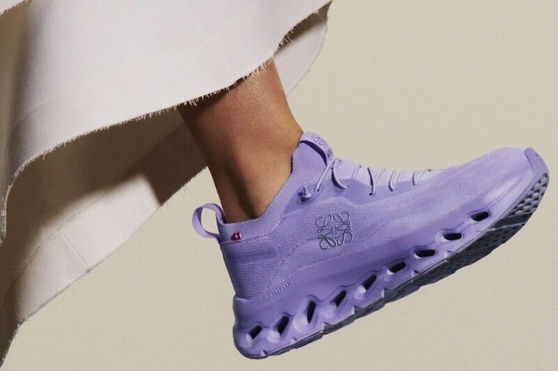 Loewe purple discount shoes