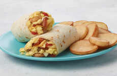 Convenient QSR Breakfast Burritos