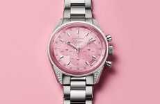 Awareness-Focused Pink Timepieces