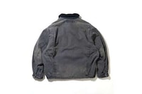 Cozy Billowed Denim Jackets Image 3