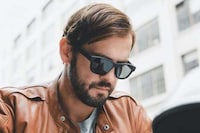AR-Integrated Motorcycle Eyewear Image 1