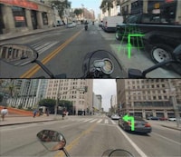 AR-Integrated Motorcycle Eyewear Image 4