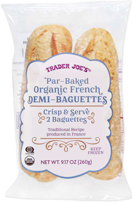 Partially Baked French Buagettes