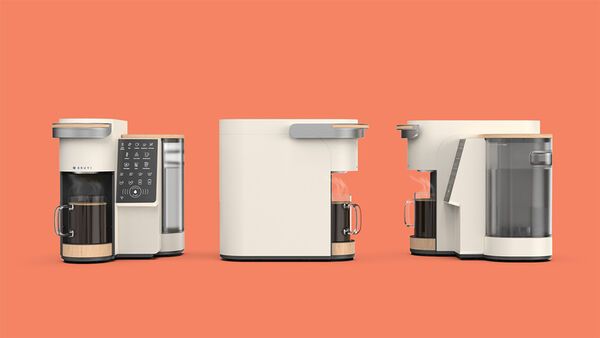 Pod-Based Modern Coffee Machines : the bruvi