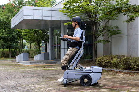 Sleek Robotic Wheelchair Designs
