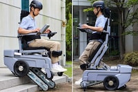 Sleek Robotic Wheelchair Designs Image 2