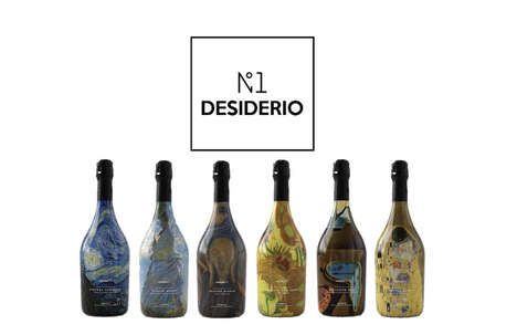 Art-Covered Sparkling Wines