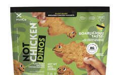 Meat-Free Dinosaur-Shaped Nuggets