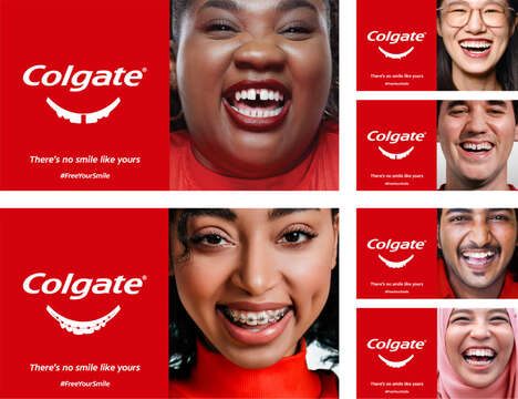Smile-Reflecting Toothpaste Campaigns