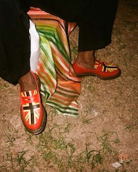 Artful Patriotic Collaborative Loafers Image 1