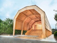 Anniversary-Honoring Wooden Pavilion Image 2