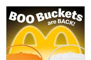 Halloween-Themed QSR Meal Containers : McDonald's Boo Buckets