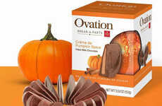 Break-Apart Pumpkin Spice Chocolates