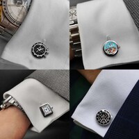 Time-Telling Cufflinks Image 2