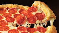 Seasoned Cheese-Stuffed Pizzas