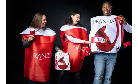 Humorous Wine-Themed Costumes