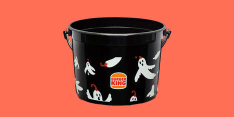 Glowing QSR Halloween Buckets