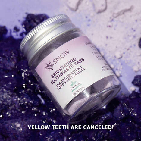 Purple Toothpaste Tablets