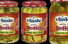 Hot Sauce-Branded Pickles