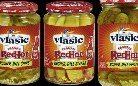 Hot Sauce-Branded Pickles