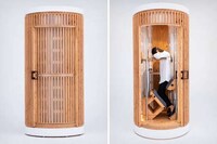 Standing Tranquil Napping Pods