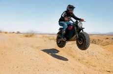 Beefy Off-Road Electric Motorcycles