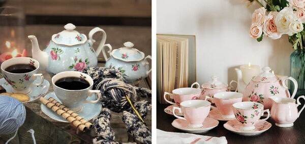 Opulent Floral Tea Collections