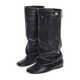 Stealthy Baggy Textural Boots Image 3