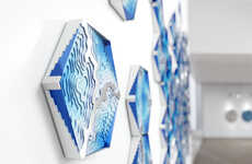 Dynamic Interchangeable Wall Tiles