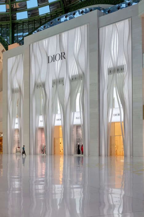 Rippled Facade Luxe Retailers
