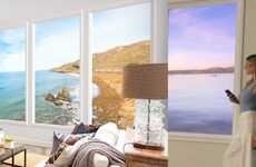 Recessed Digital Wall Windows