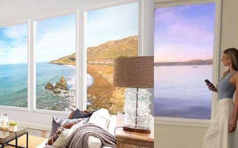 Recessed Digital Wall Windows