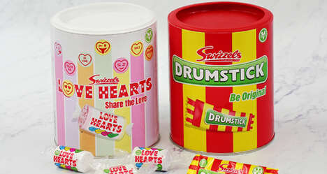 Gifting-Ready Candy Tubs