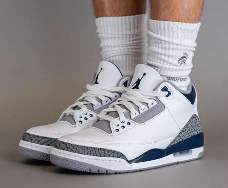 Subtle Dual-Tonal Sneakers