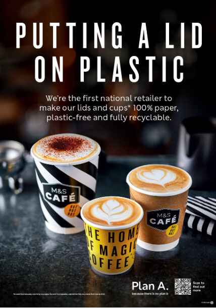 Recyclable Plastic-Free Coffee Cups