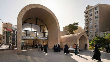 Barrel Vault-Topped Metro Stations