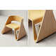 Chic Single-Piece Plywood Chairs Image 1
