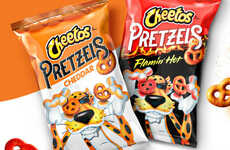 Extra-Cheesy Pretzel Snacks