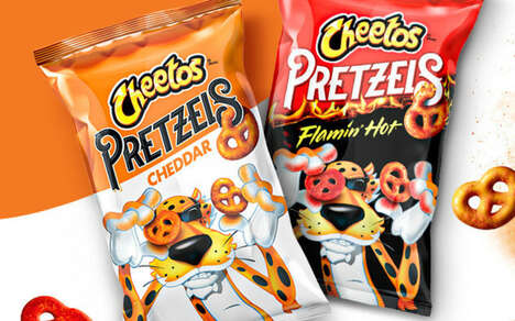 Extra-Cheesy Pretzel Snacks