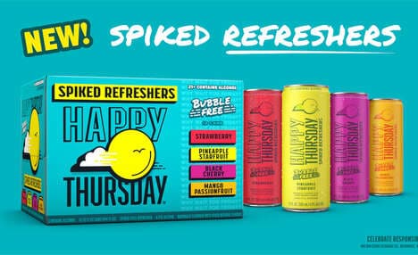 Non-Carbonated Spiked Refreshers