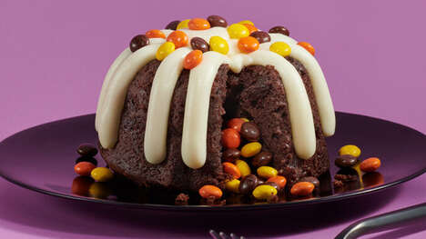 Creepy Candy-Filled Mini Cakes