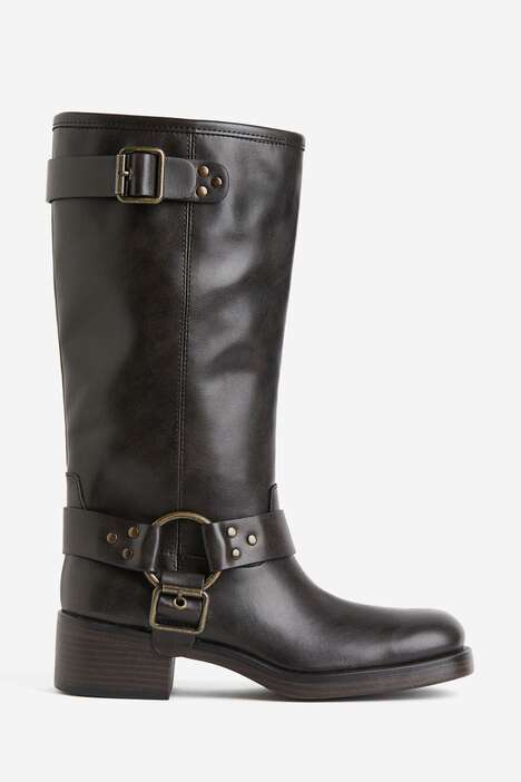 Eco-Friendly Biker Boots