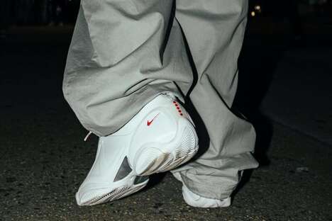 Retro Gradient-Detailed Joint Sneakers
