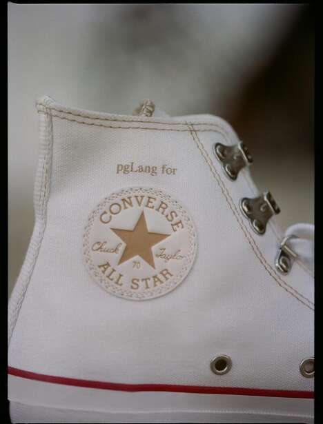 Minimal Collaborative Canvas Sneakers